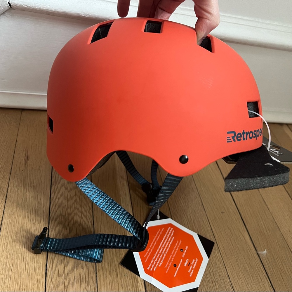 Retrospec | CM-1 Commuter Orange Helmet Adult Size Small 50-55cm (20-21.75”)